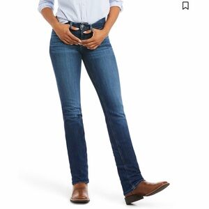 ARIAT WOMEN'S PERFECT RISE STRETCH ABBY STRAIGHT MACKENZIE JEANS